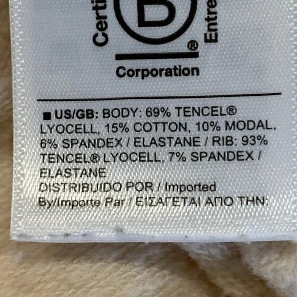 Athleta Women's Balance Cinch Turtleneck Sweatshirt in Chantilly Cream Size S - Picture 8 of 11